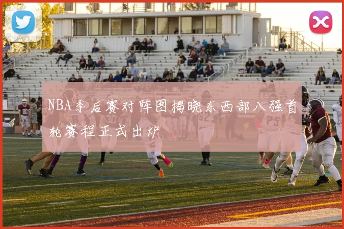 NBA季后赛对阵图揭晓东西部八强首轮赛程正式出炉